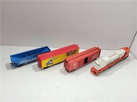 (4) Assorted HO Scale Trains