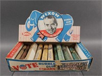 Nixon Re-Elect The President Gum Cigars in Display