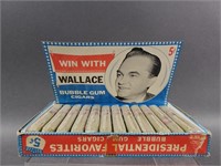 Win With Wallace Gum Cigars in Display
