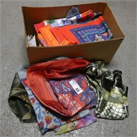 Box Lot of Vintage Ladies Scarves