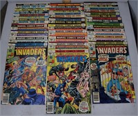 Twenty-Five 30-Cent Marvel Comic Books including