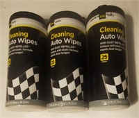 DG Auto cleaning auto wipes x3