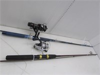 (2) Spinning rods with attached reels – Olympic