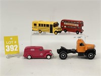 School Bus, Golden Touring Bus, AGWAY Panel Car &