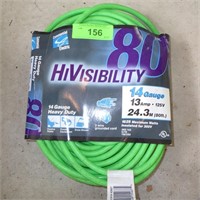 NEW HI VISIBILITY EXTENSION CORD