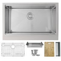 STYLISH 30 inch x 22 inch Stainless Steel Single B