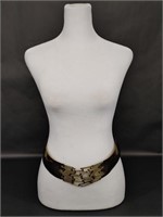 Hammered Brass Belt