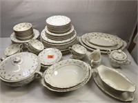 Federal Shape China, “Suzanne” Place Settings