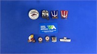 QTY OF OIL AND PETROL RELATED ENAMEL BADGES