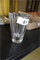 Heavy Crystal Vase