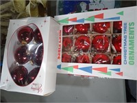 3 Boxes of Red Vintage Bulbs