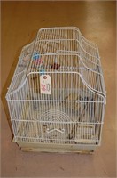 Wire Bird Cage 15"x 16" x 18"