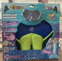 Kids Mermaid Monofin with Mask
