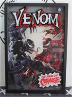 Shadow Box Style Poster Venom -The Rage of Carnage