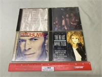 Lot of Four CDs David Bowie - Eagles