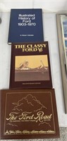 Lot of 3 Ford hardcover books The Ford Road The