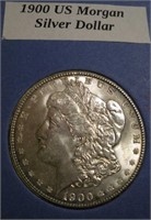 1900-US Morgan Silver Dollar