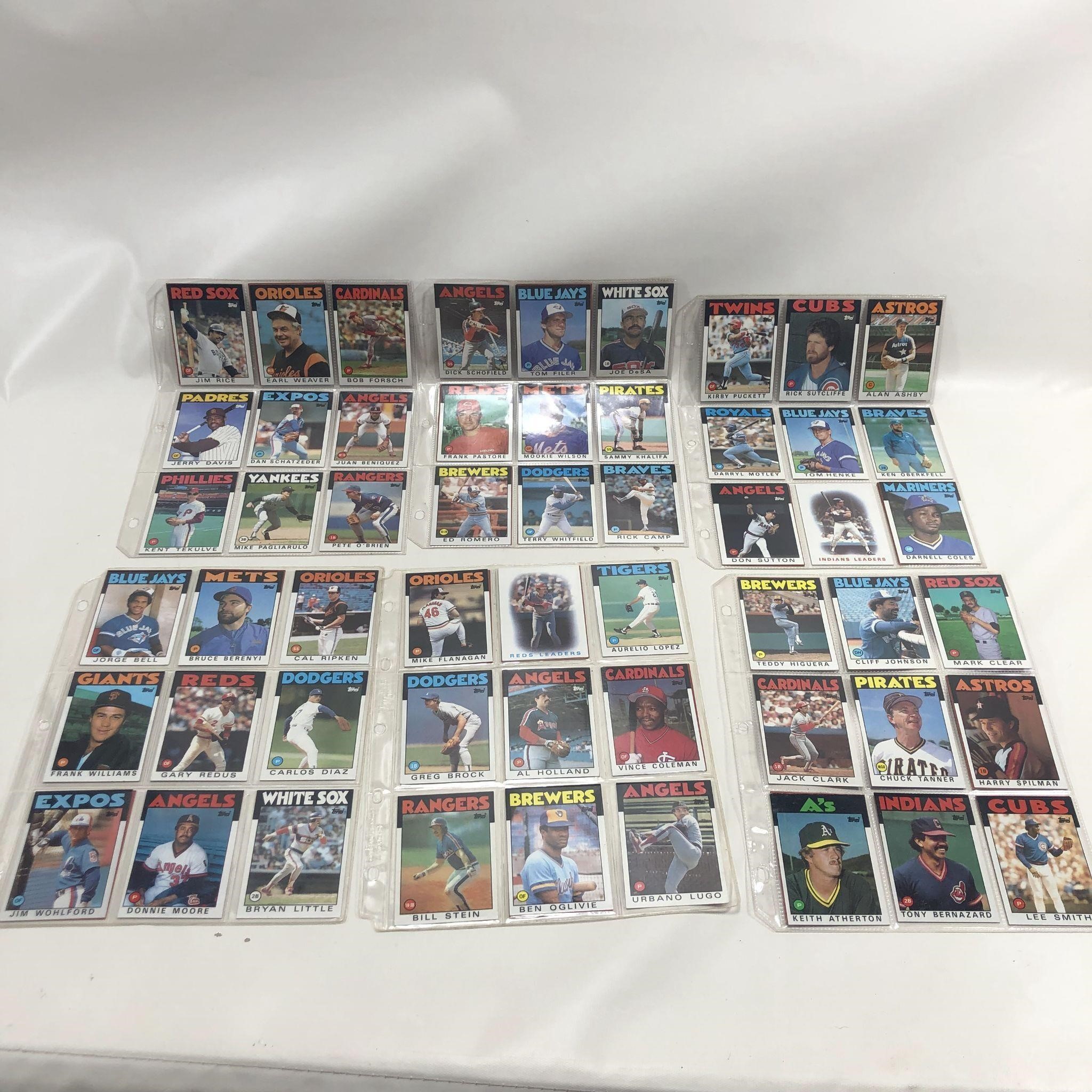 Sports Card Lot: '80s Baseball (3 of many)