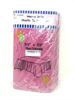 12 Pack Heavy Duty Plastic Table Cover Rectangle
