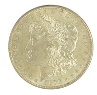 AU 1878 7/8 TF Morgan Dollar
