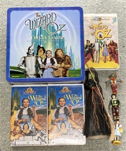 The Wizard of Oz Trivia Game, VHS Tapes, and