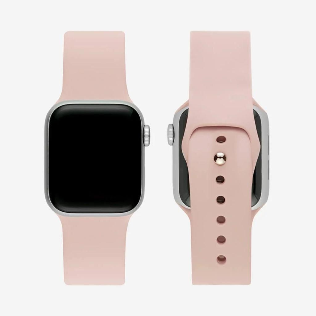 SILICONE APPLE WATCH   2 CT  S M AND M L 
44MM