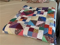 LARGE ORIGINAL HANDMADE QUILT