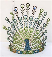 Peacock tiara