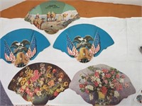 Fans, vintage advertising (5)