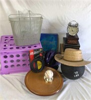 Display Boxes, Bicycle Helmet, Weighted Ball