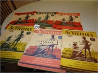 6- 1940'S CHILDREN ACTIVITIES MAGAZINES