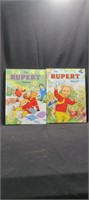 2 Children's Books The Rupert Annuals