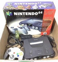 Nintendo 64 N64 Gaming System With Original Box