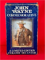 Vintage 1979 John Wayne Commemorative Decanter