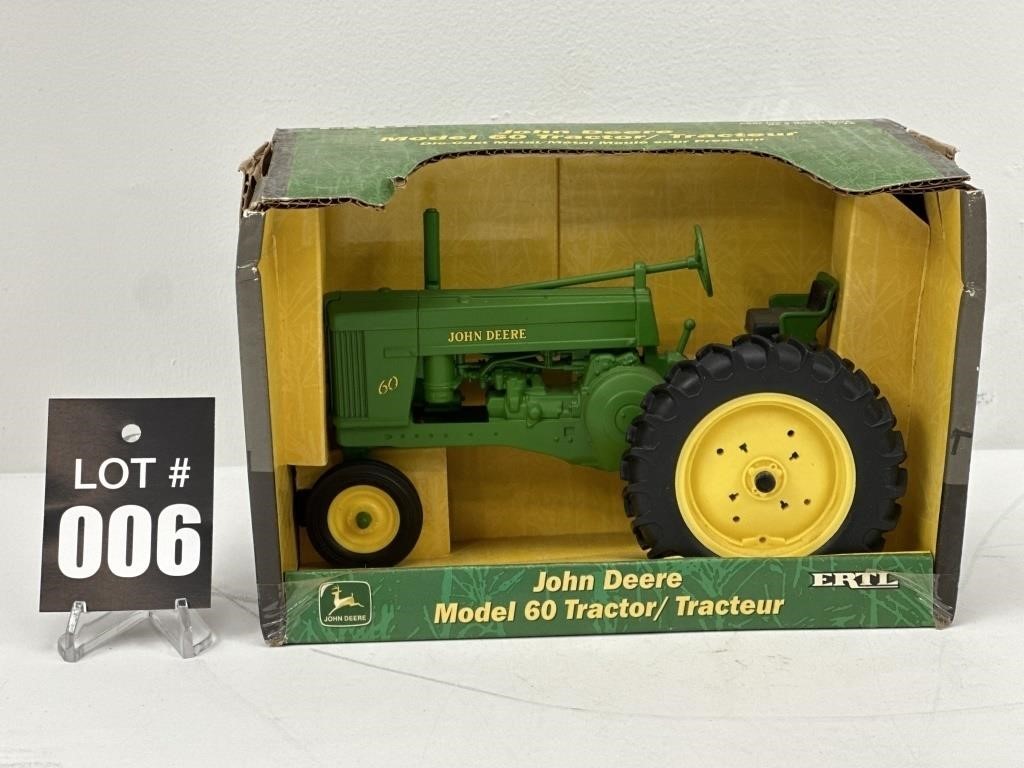 ERTL J.D. Model 60 Tractor 1/16