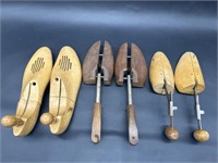 (3) Pair of Vintage Shoe Trees