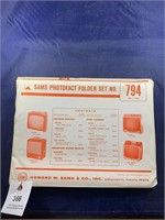 Vintage Sams Photofact Folder No 794 Console TVs