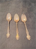 Sterling Spoons x3