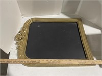 Framed Chalk Board, Gold & Wood Frames, Wood &