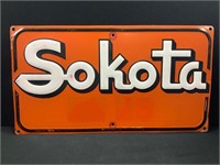 Sokoto Metal Embossed Sign