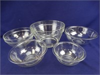 2 Sets Glass Bowls