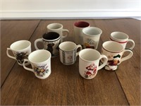 Vintage Collection of Coffee Mugs