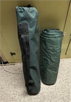 5 1/2 x 7 tarp & folding chair w/ bag