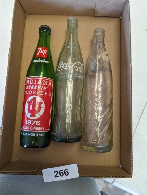 Coca- Cola & 7-Up Bottles