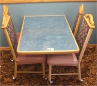 Rectangle Diner Table and 4 Chairs