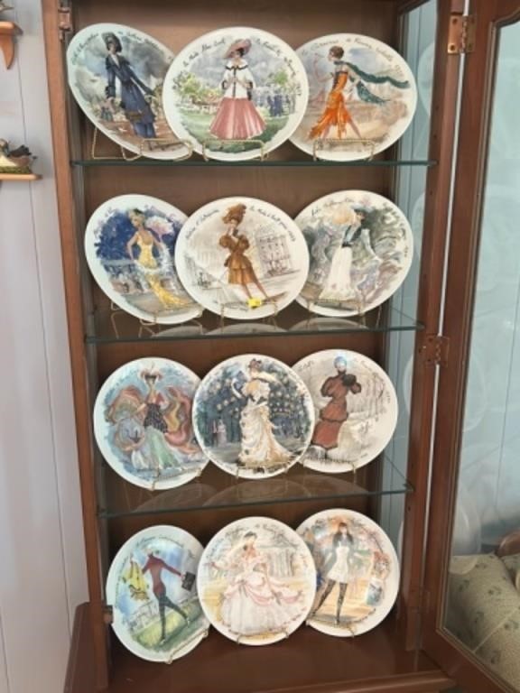 12 French plates