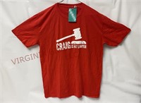 Shepgear Craig Is My Lawyer Adult L T-Shirt