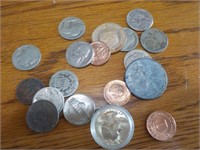Various coinage Walking Liberty, Bicent. Quarter