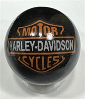 Black Harley Davidson motorcycles 1” shooter