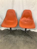 (2) Mid-Century Burke, Inc. Tulip Style 103